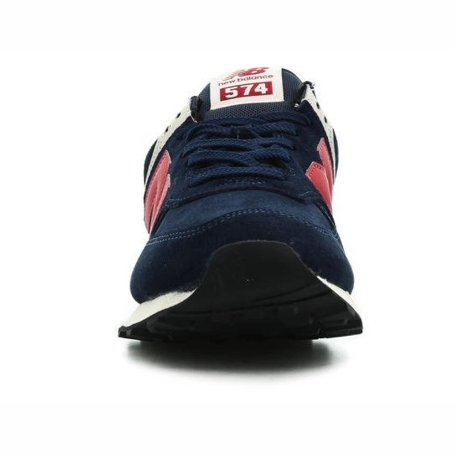 New Balance Men ML574 PN2 Blue Red | De Schoenenfabriek